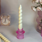 Glass Candle Holders