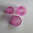 Glass Candle Holders