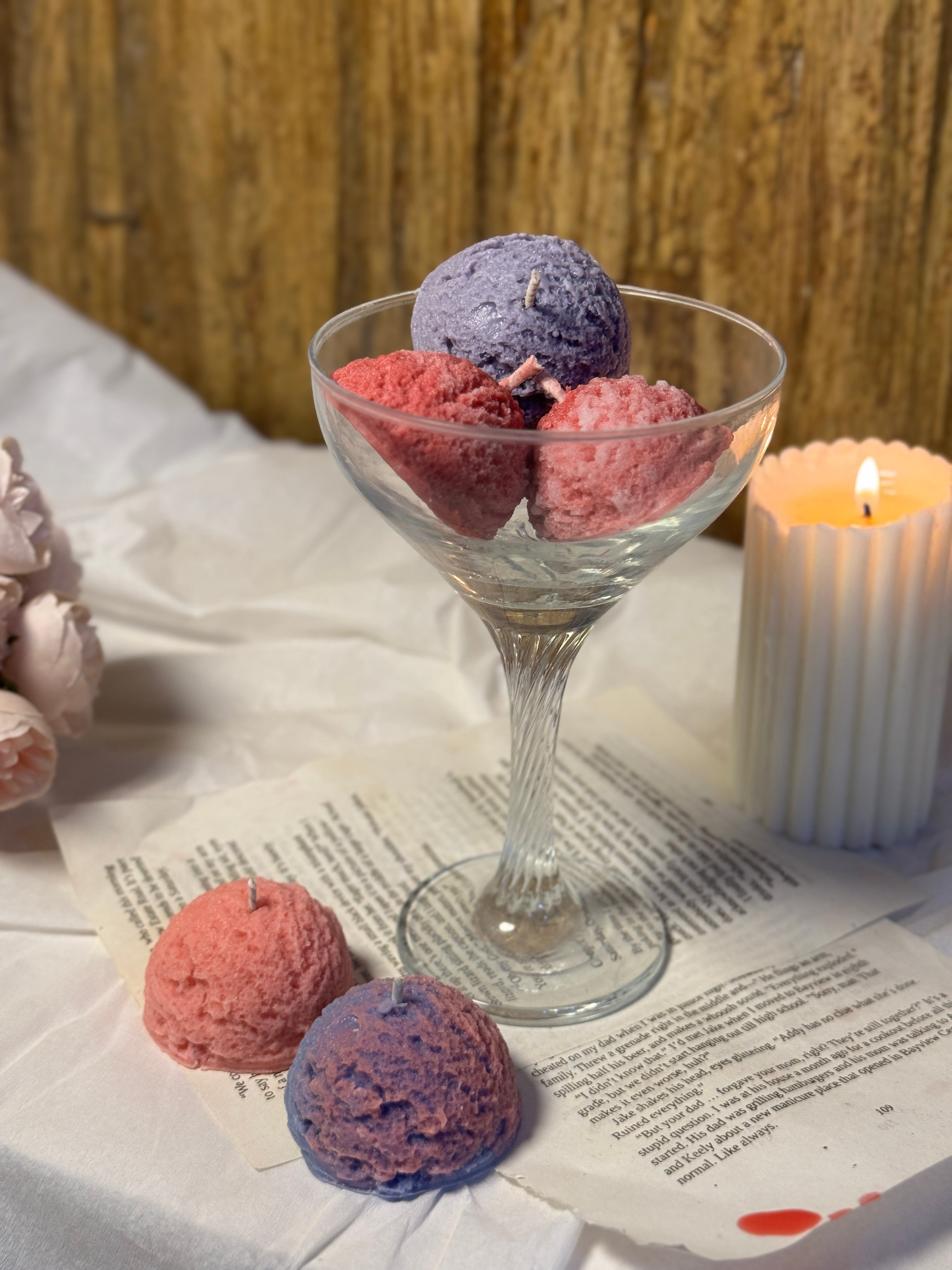 Ice Cream Candle