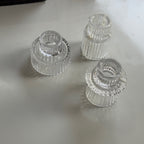 Glass Candle Holders