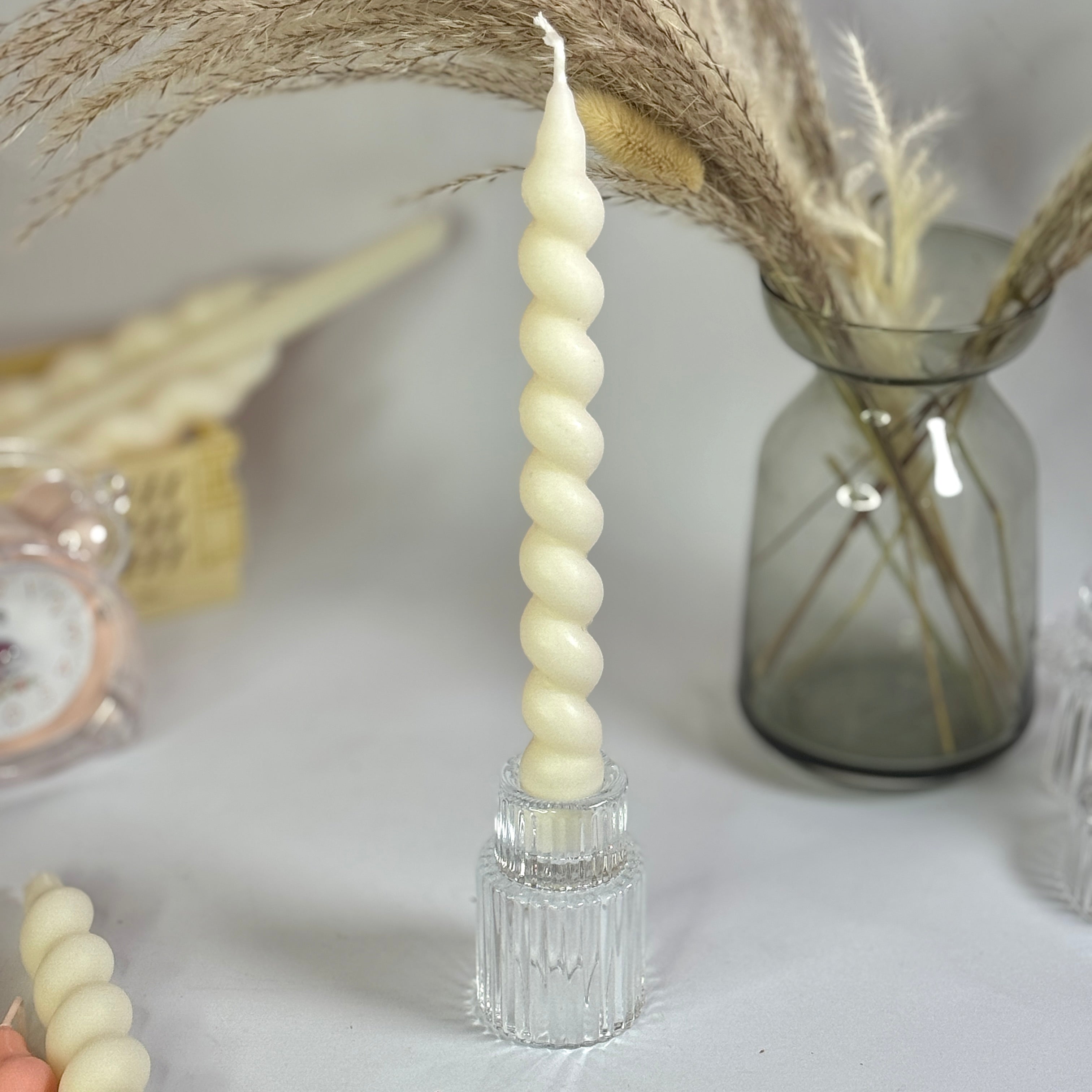 Glass Candle Holders