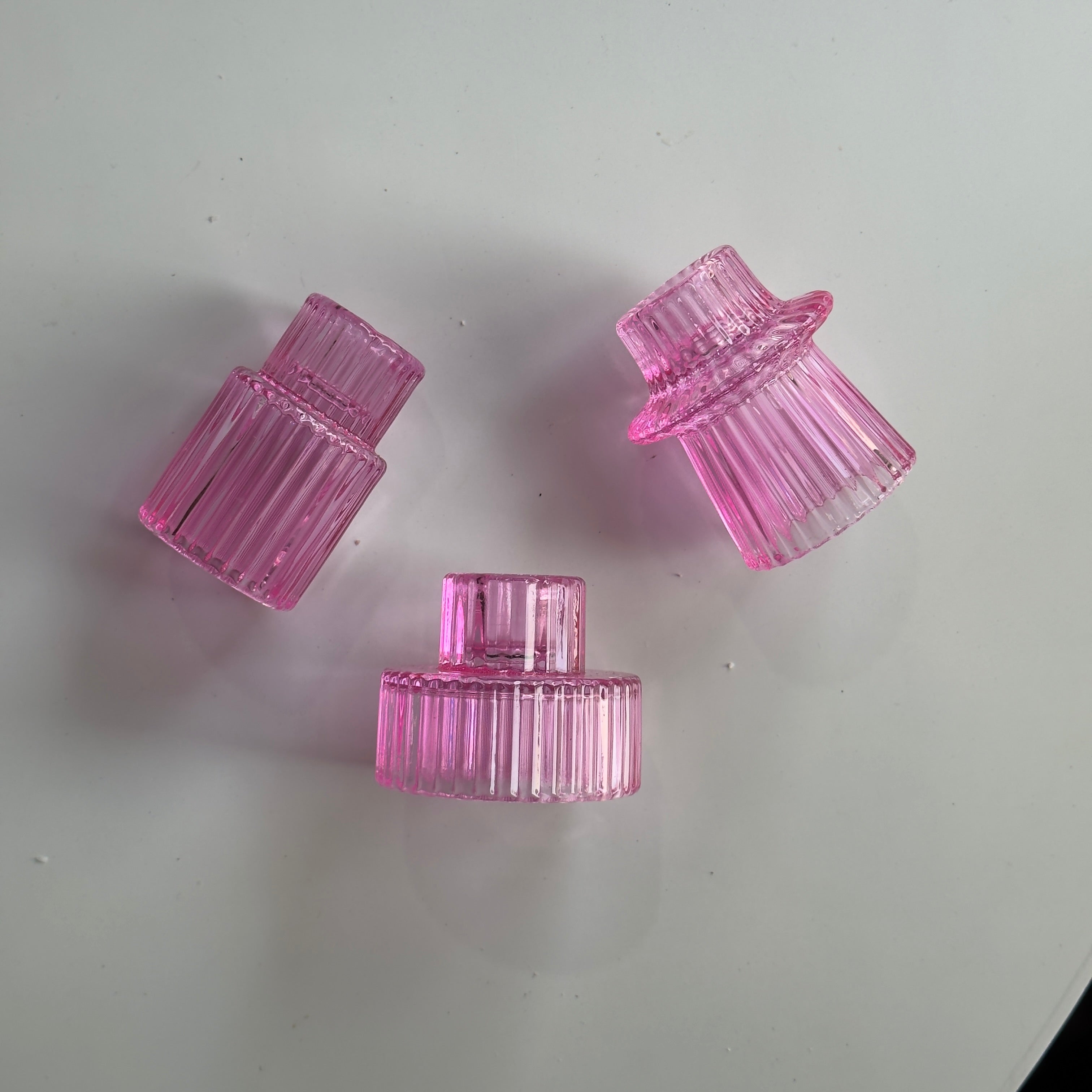 Glass Candle Holders