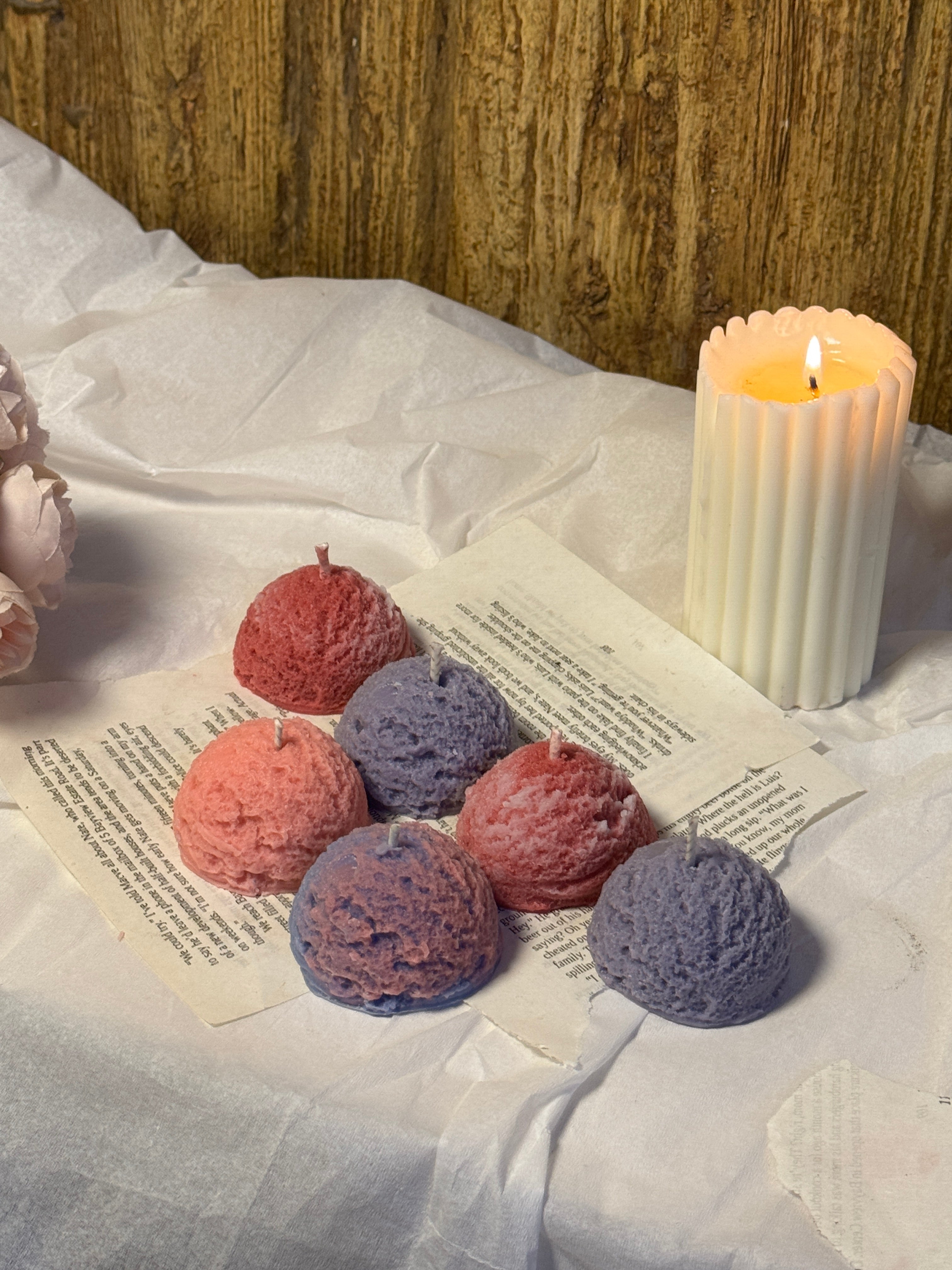 Ice Cream Candle