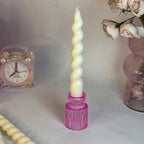 Glass Candle Holders