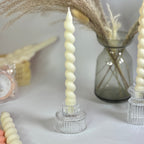 Glass Candle Holders