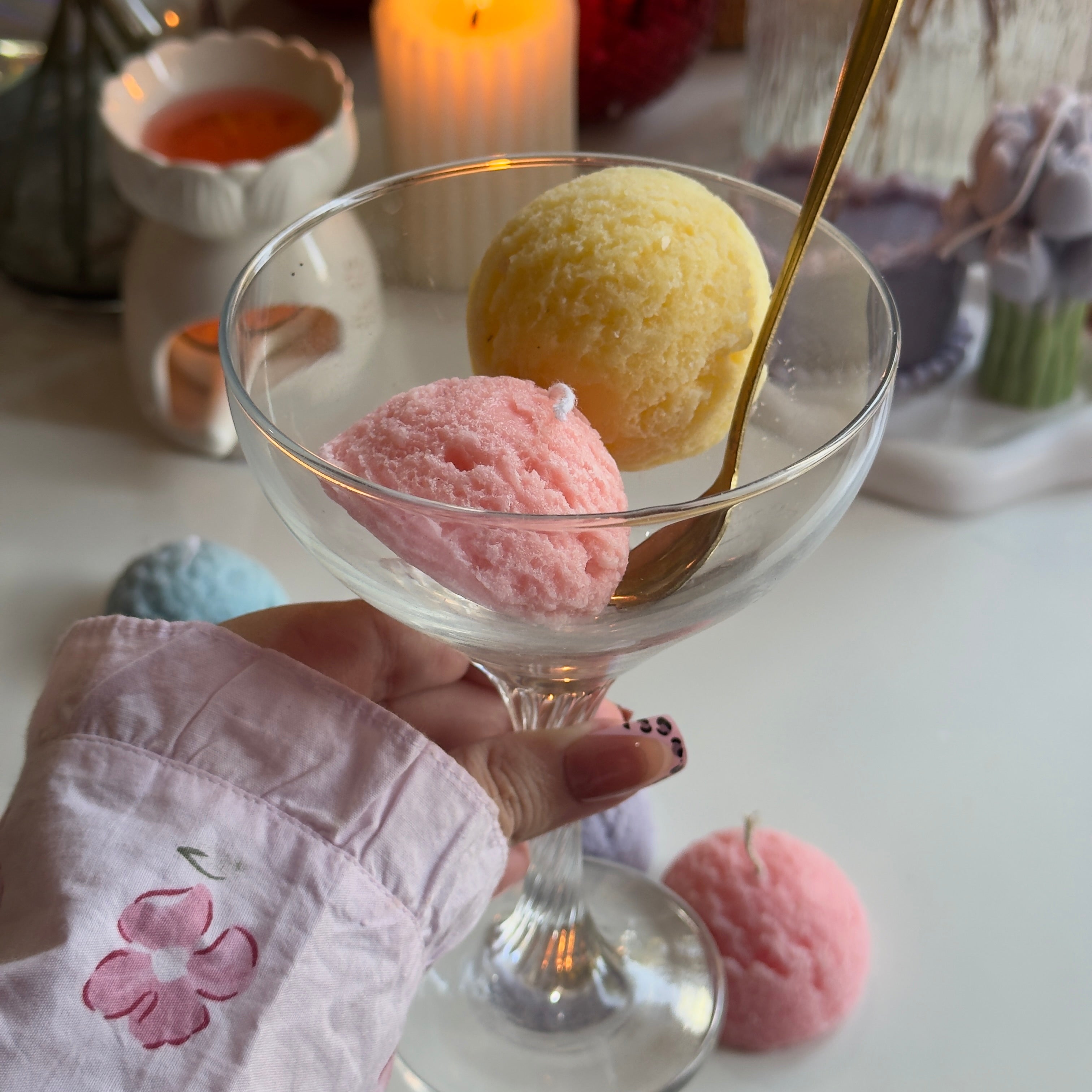 Ice Cream Candle